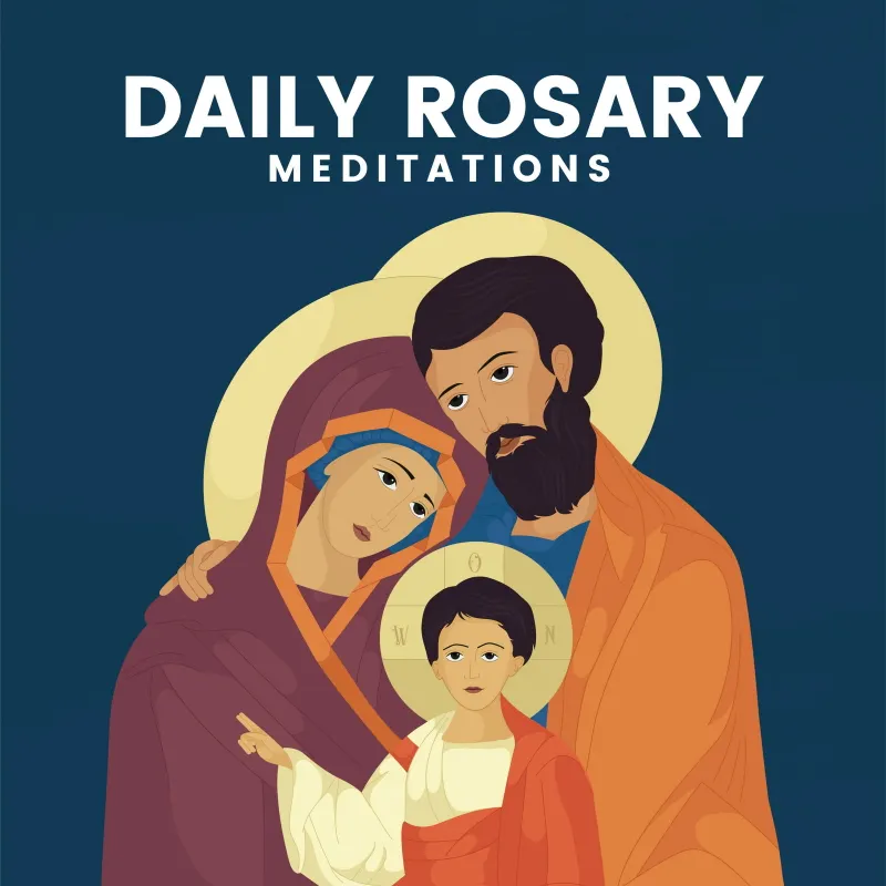 Daily Rosary Meditations | Catholic Prayers artwork