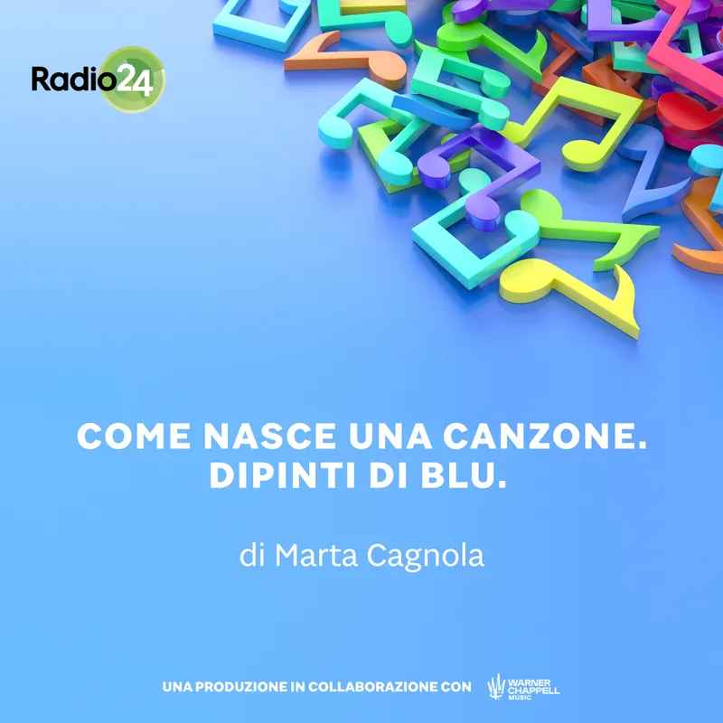 Come nasce una canzone - Dipinti di blu artwork