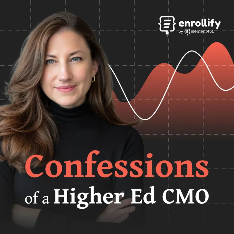 Confessions of a Higher Ed CMO — with Jaime Hunt artwork