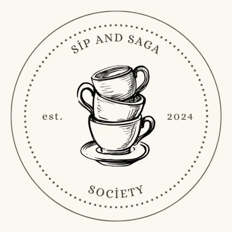 Sip and Saga Society artwork