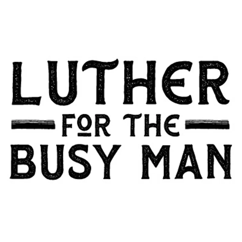 Luther for the Busy Man artwork