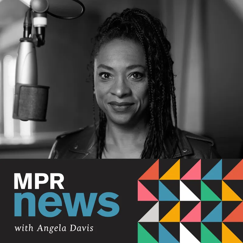 MPR News with Angela Davis artwork