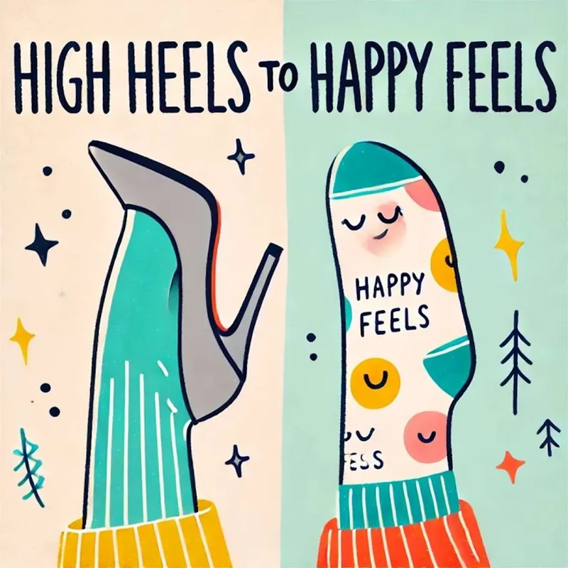 High Heels to Happy Feels artwork
