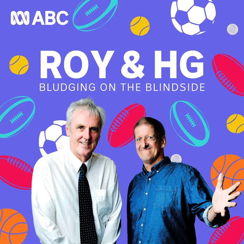 Roy and HG - Bludging on the Blindside artwork