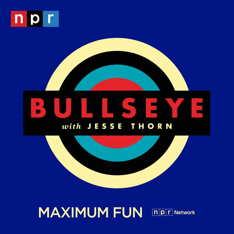 Bullseye with Jesse Thorn artwork