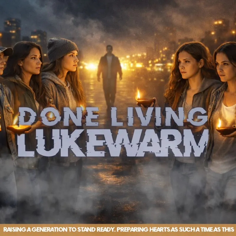 Done Living Lukewarm| Bible Study, Mental Health, Christian Women, Identity in Christ, Motherhood artwork