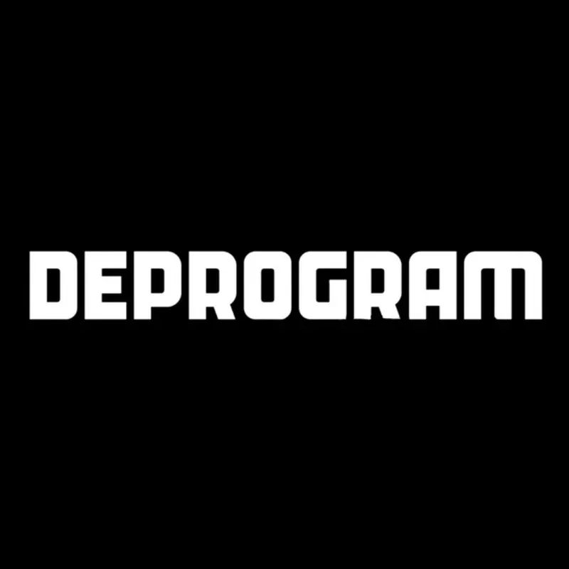DeProgram with Ted Rall and Jamarl Thomas artwork