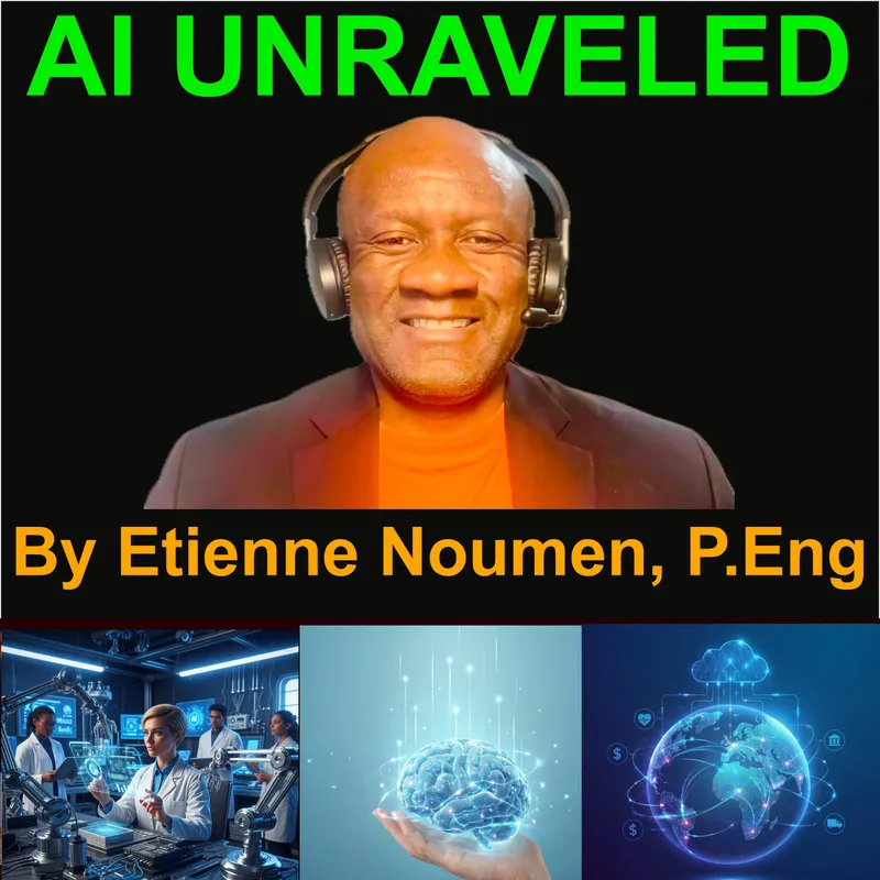 AI Unraveled: Latest AI News, ChatGPT, Gemini, Claude, DeepSeek, Gen AI, LLMs, Agents, Ethics, Bias artwork