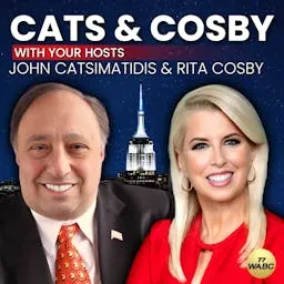 Cats & Cosby with John Catsimatidis and Rita Cosby artwork
