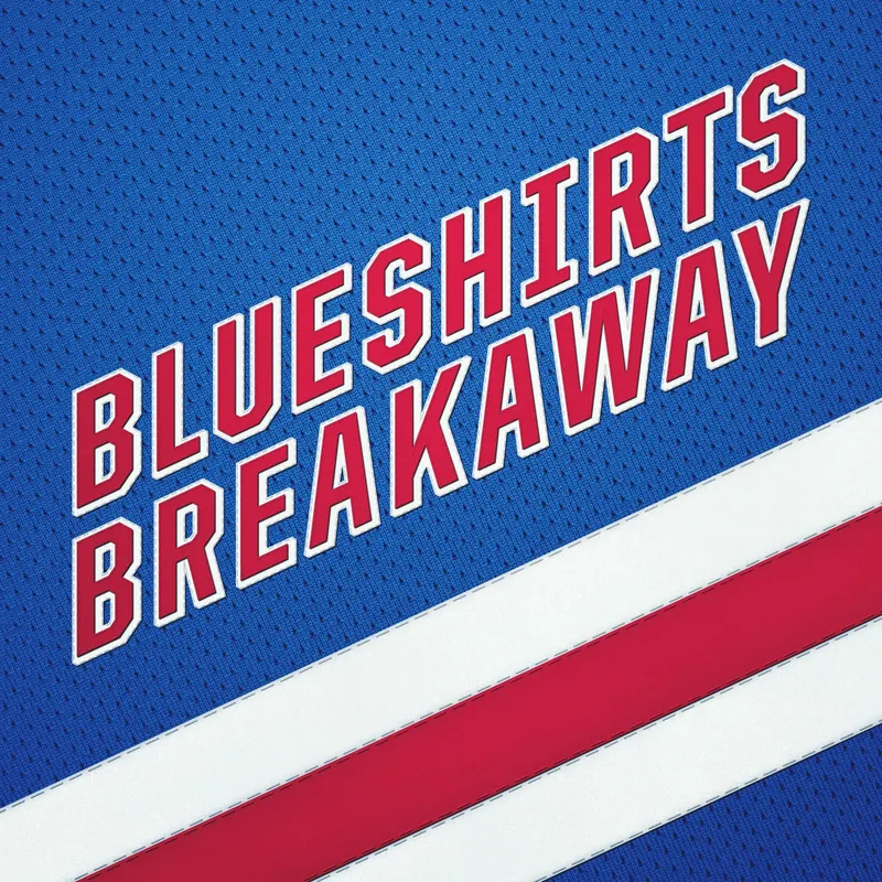 Blueshirts Breakaway: A show about the New York Rangers artwork