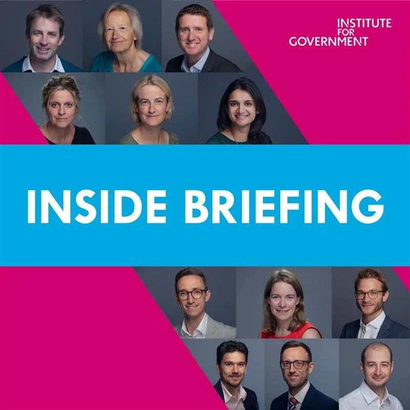 Inside Briefing with the Institute for Government artwork