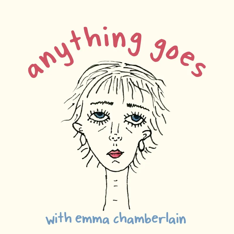 anything goes with emma chamberlain artwork