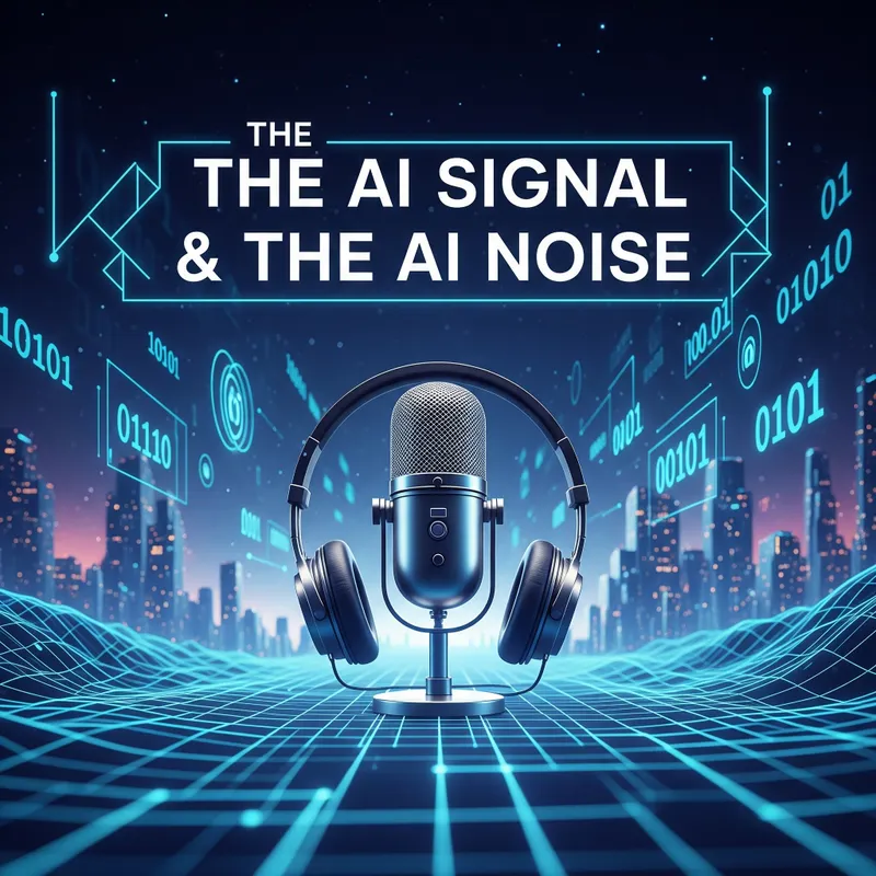 The AI Signal & The AI Noise artwork