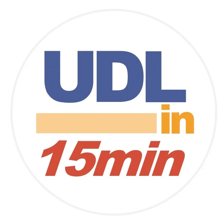 UDL in 15 Minutes artwork