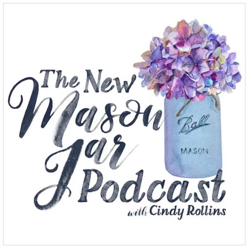 The New Mason Jar with Cindy Rollins artwork