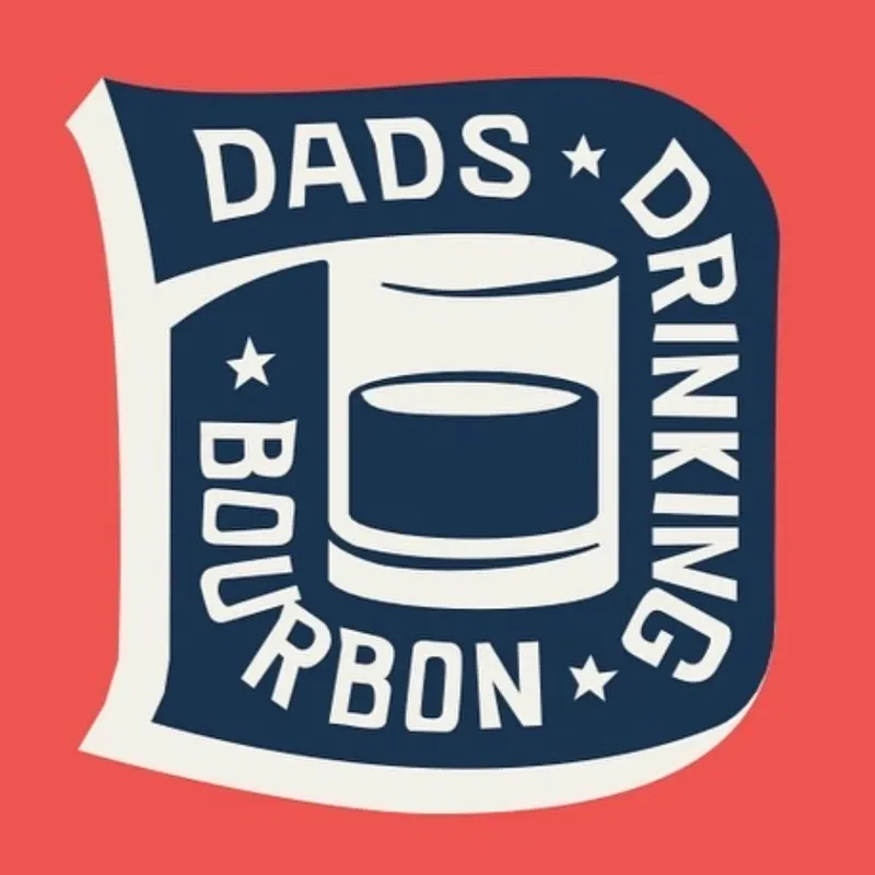 Dads Drinking Bourbon artwork