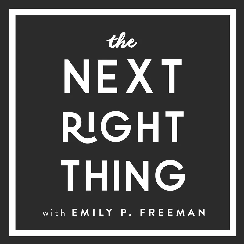 The Next Right Thing artwork