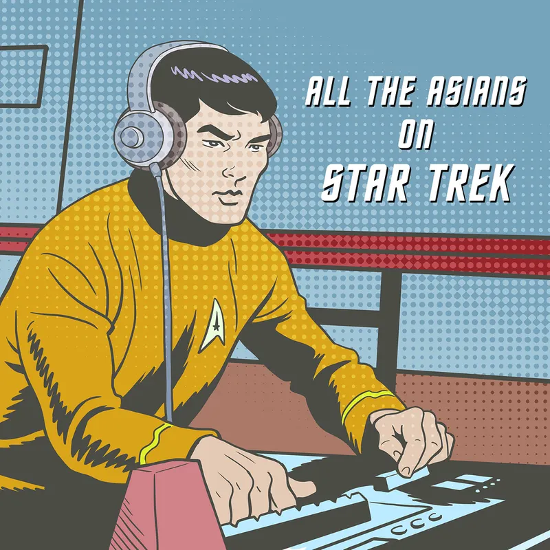 All The Asians On Star Trek artwork