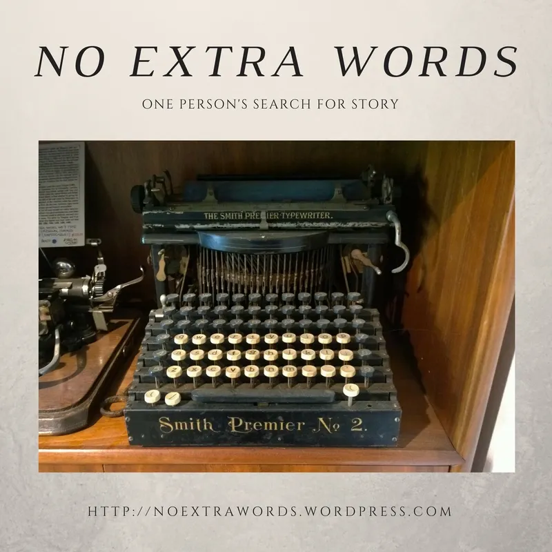 No Extra Words one person's search for story artwork