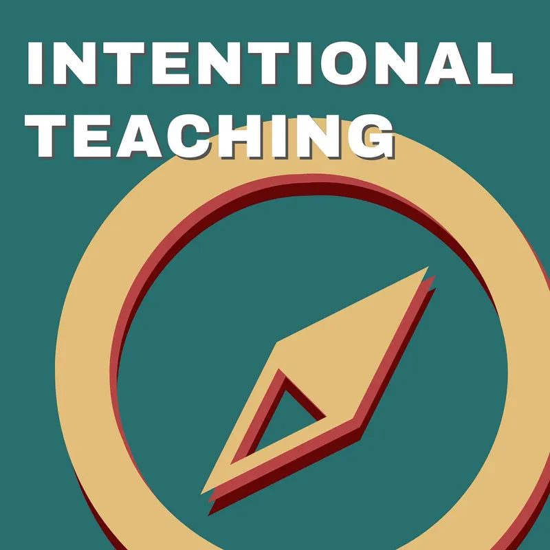 Intentional Teaching, a show about teaching in higher education artwork