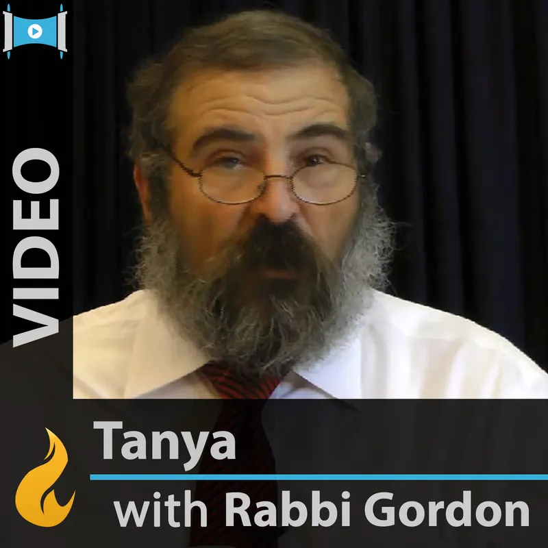 Tanya With Rabbi Gordon artwork