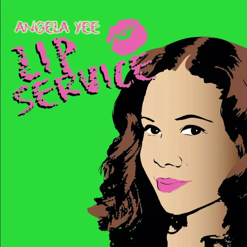 Angela Yee's Lip Service artwork