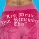 Les Deux You Remember This? artwork