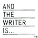 And The Writer Is...with Ross Golan artwork