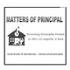 Matters of Principal artwork