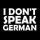 I Don't Speak German artwork