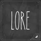 Lore artwork